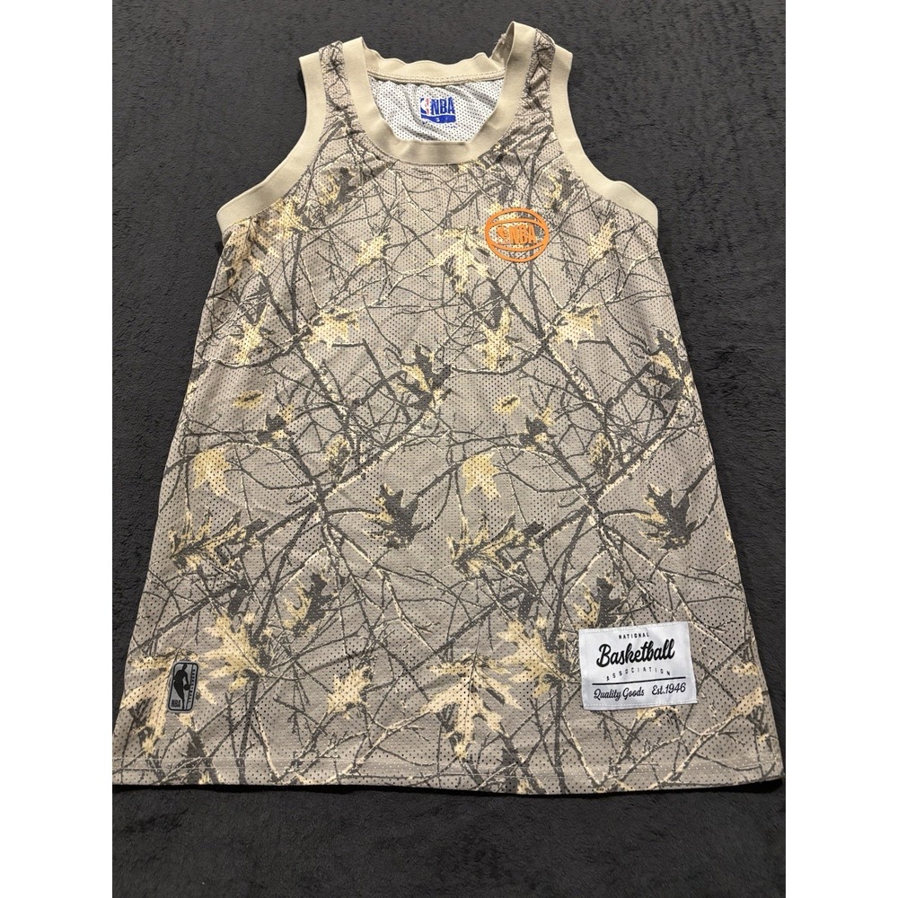NBA Tank Top Size S Camouflage Realtree Mesh